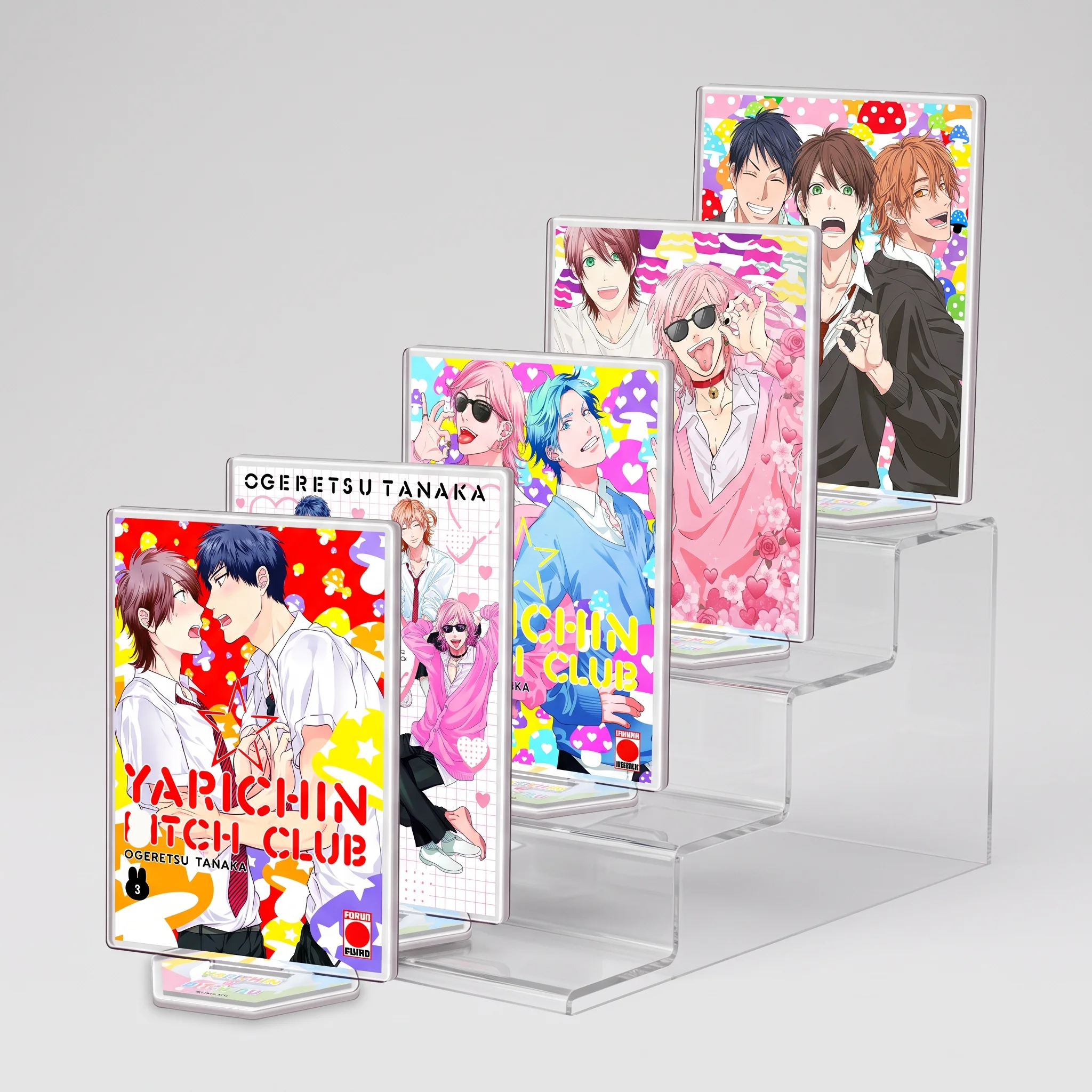 Yarichin B Club Yuri Ayato Tamura Yui 15cm Acrylic Stand YBC Keychain Model Table Decoration Gift For Fans