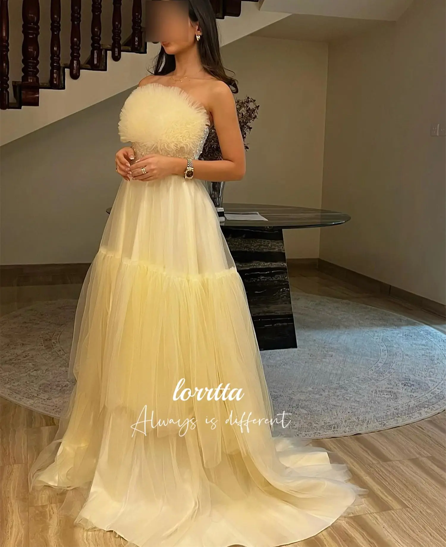 Lorrtta Line A Wedding Dress Party Elegant Evening Dresses for Special Occasions Robes De Cocktail Robe Soiree Woman Customized