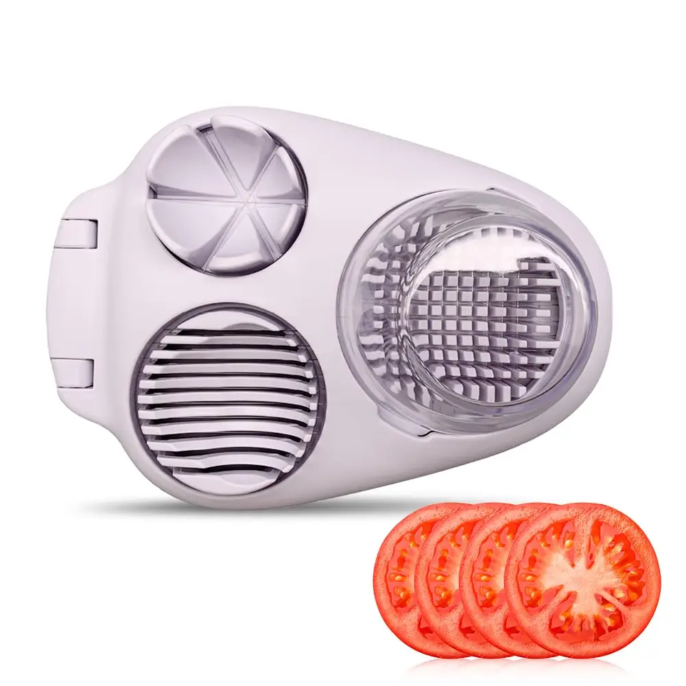 

3in1 Creative Egg Slicer Hard Boiled Eggs Slicers Kitchen Food Slicers Fruit Vegetable Manual Slicers Household Kitchen Supplies