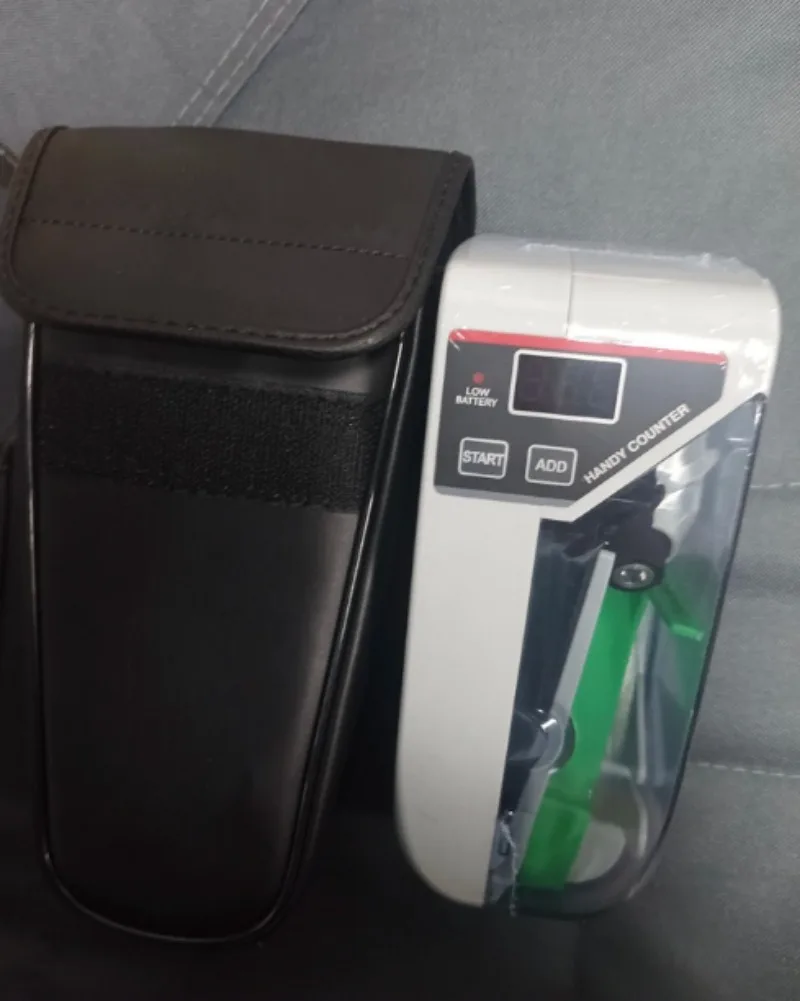 Compact Banknote Cash Counting Machine, Portable Mini Currency Counter, 600 Sheets/Min Working Speed