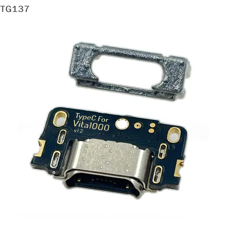 1 قطعة لتقوم بها بنفسك USB-C نوع-C منفذ شحن منفذ USB إصلاح جزء لاستبدال وحدة التحكم PS PSV 1000