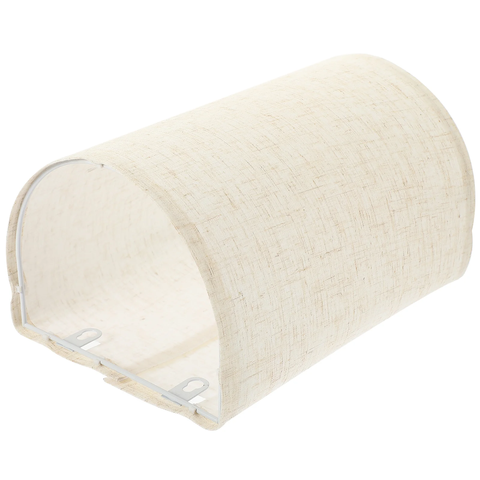 

Бытовой тонкий льняной абажур полукруглой формы, декоративная сменная крышка торшера для настольной лампы, спальни, гостиной, кабинета