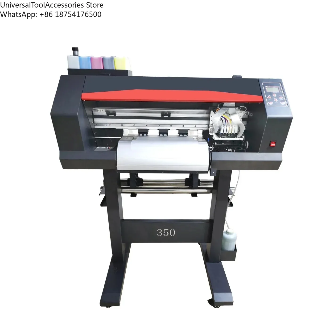 New Design 30Cm Single Head Small Size Eco Solvent Inkjet Printer  for Label T-shirt Printing
