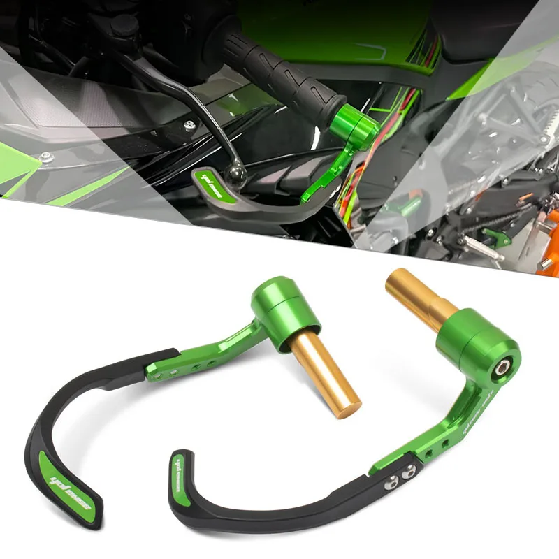 

Motorcycle 7/8" 22mm Handlebar Grips Guard Brake Clutch Levers Guard Protector Fit For Z250 Z300 Z400 NINJA400 NINJA650