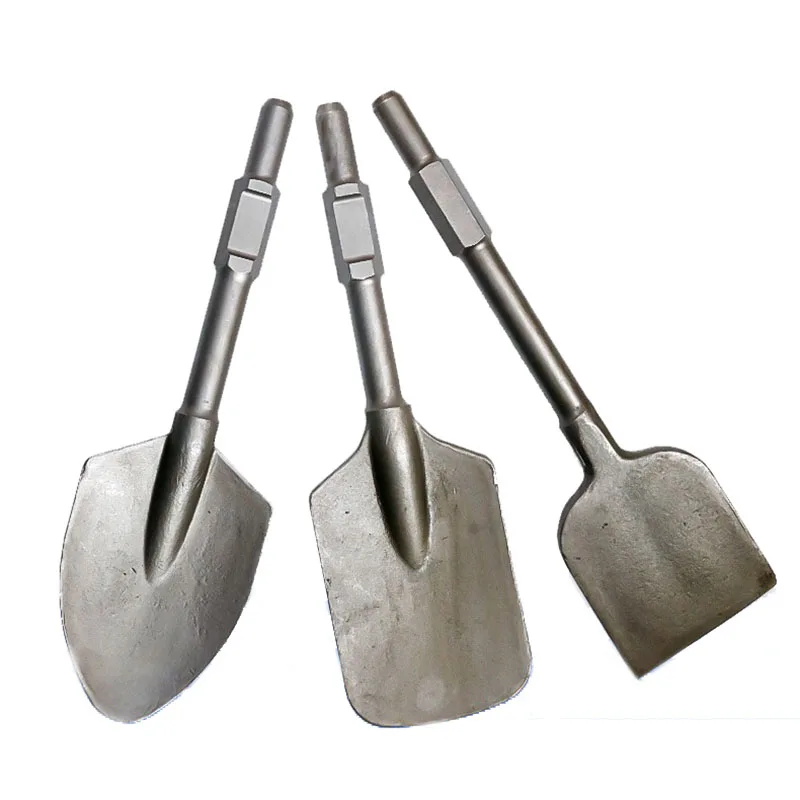65A grande Pick elettrico con testa di pala allargata e ispessita 95 Pick elettrico per albero di pala da scavo in calcestruzzo