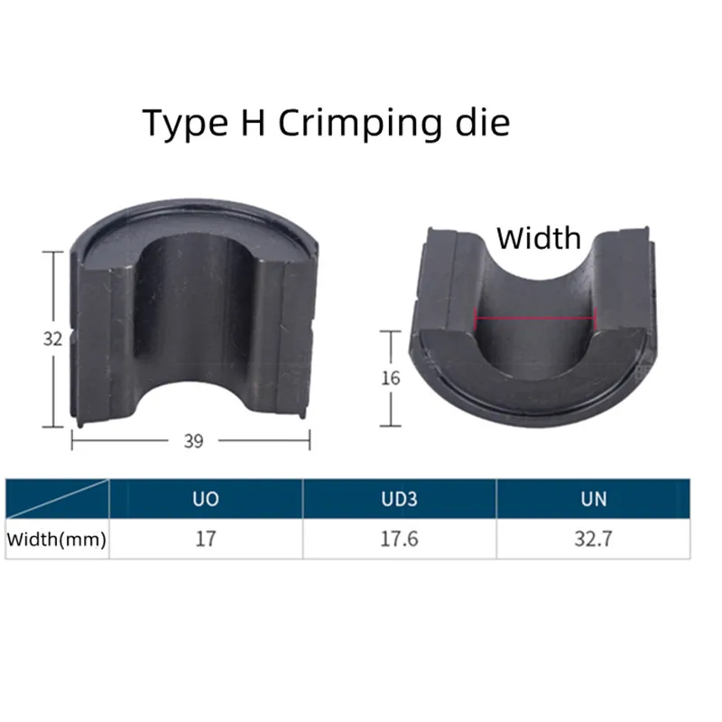 Crimping Pliers Hydraulic Pliers Die EZ-400 EC-400 CYO-EP-430 EP-510410 Press Die Module Type H Mold