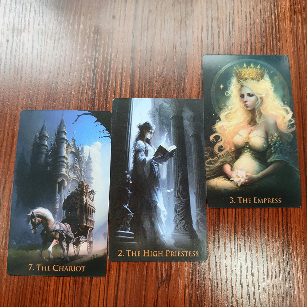 12x7cm New Weird World Divination Tarot Deck