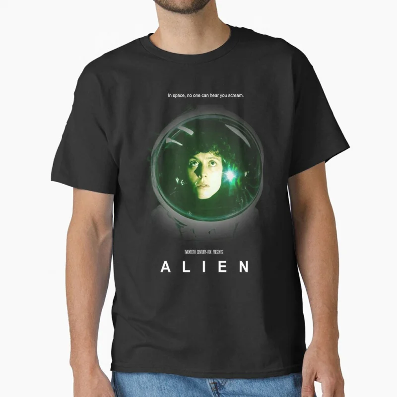 

80s vintage Horro movie Alien Ellen Ripley Hells warrior Sacry Space monster hunter Xenomorph gift T-shirt Large size Tops S-6XL