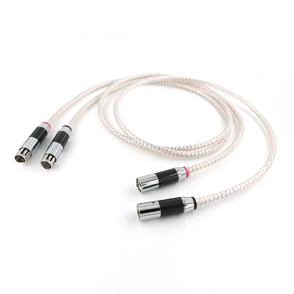 مرجع XLR Interconnect - سلسلة مع أداء الفضة والبث المعالجة بالتبريد ​