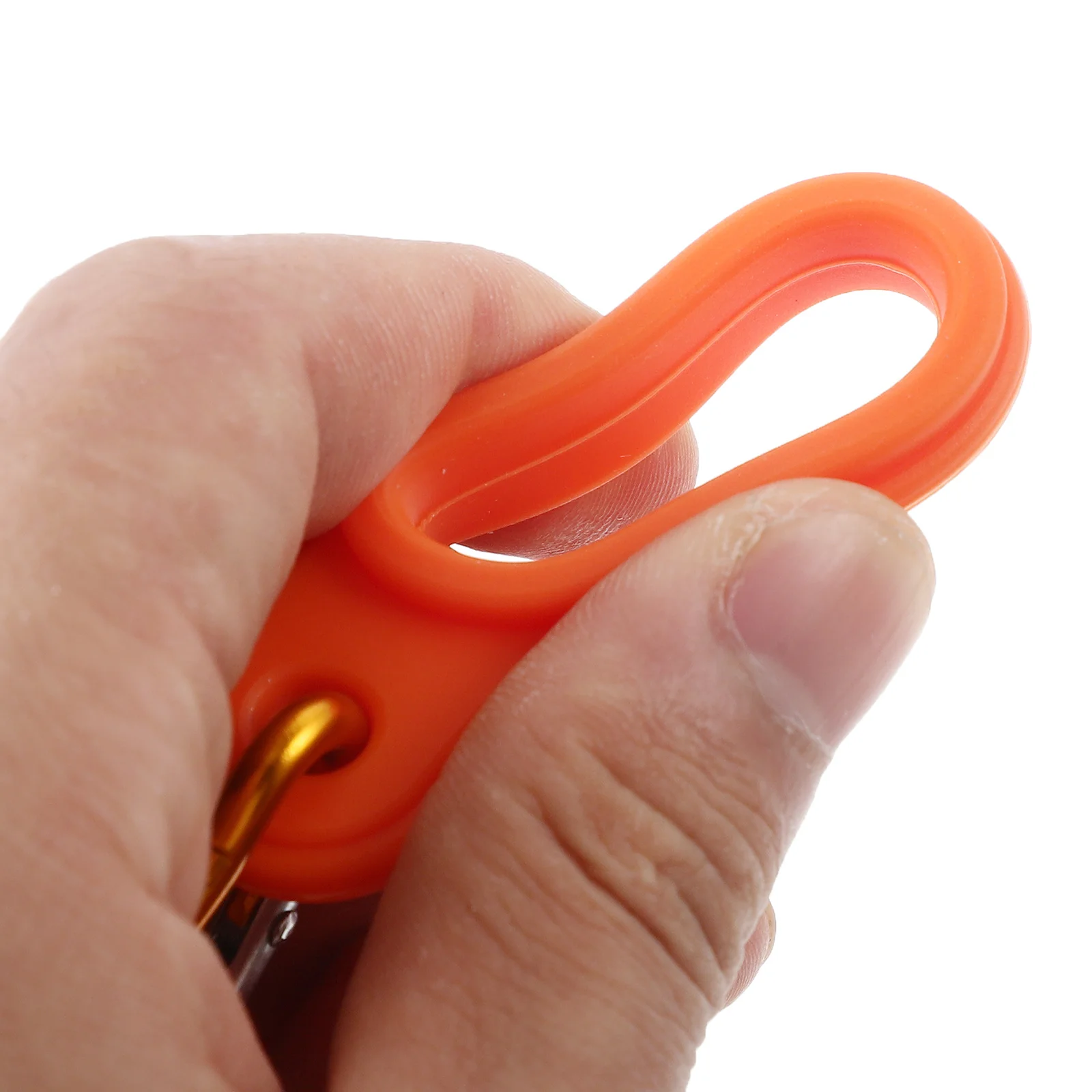 

6Pcs Water Bottle Buckle Durable Silicone Outdoor Climbing Camping Hiking Bottle Carrier Clip Climbing Carabiner