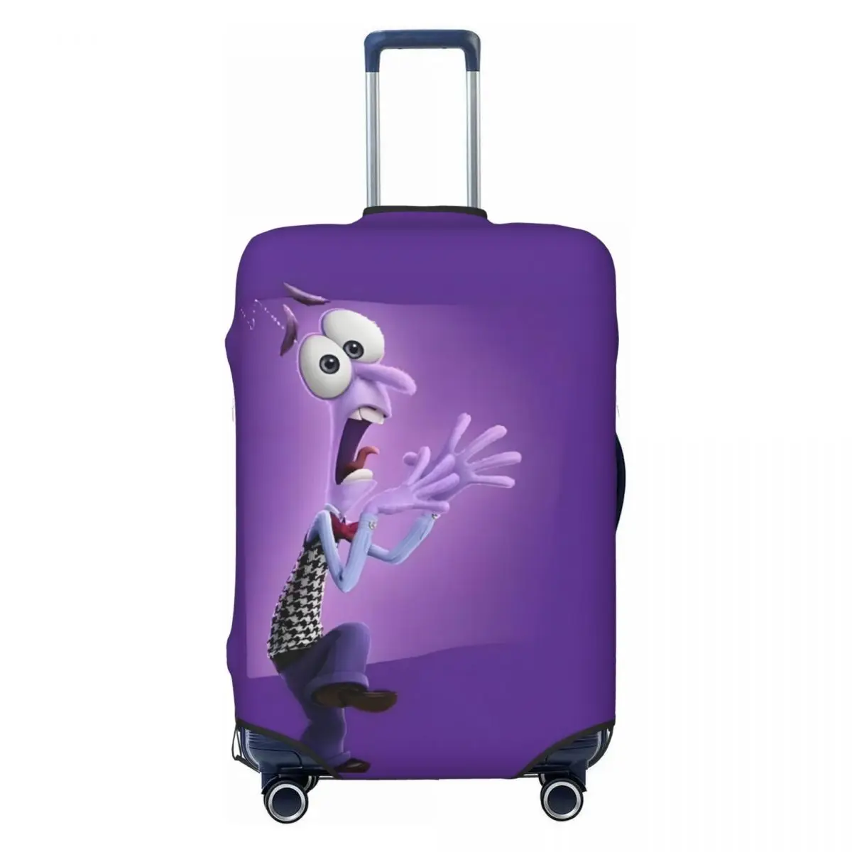 

Чехол для чемодана с мультяшным принтом «Внутри и снаружи», пылезащитный, подходит для чемоданов 18-32 дюймов