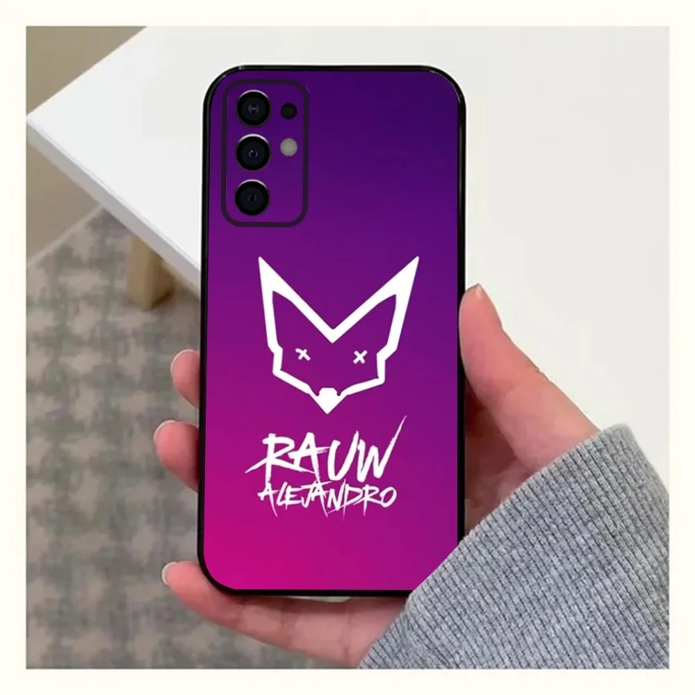 R-Rauw A-Alejandro Rapper Phone Case For Samsung S24,S21,S22,S23,S30,Ultra,S20,Plus,Fe,Lite,Note,10,9,5G Black Soft Cover