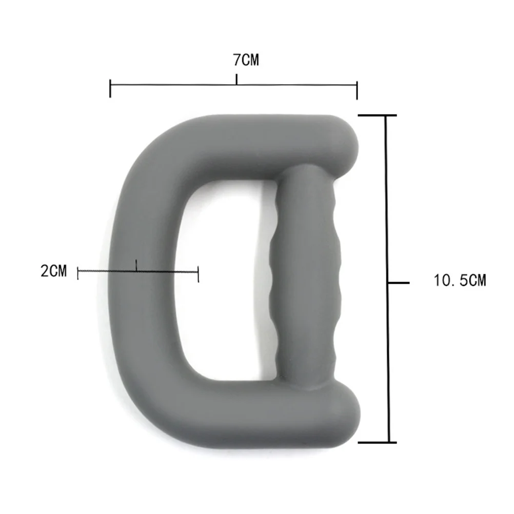 2 قطعة قبضة اليد تقوية قوة المعصم المدرب تصميم مريح المحمولة للرياضيين الموسيقيين متسلقي قبضة البناء #3