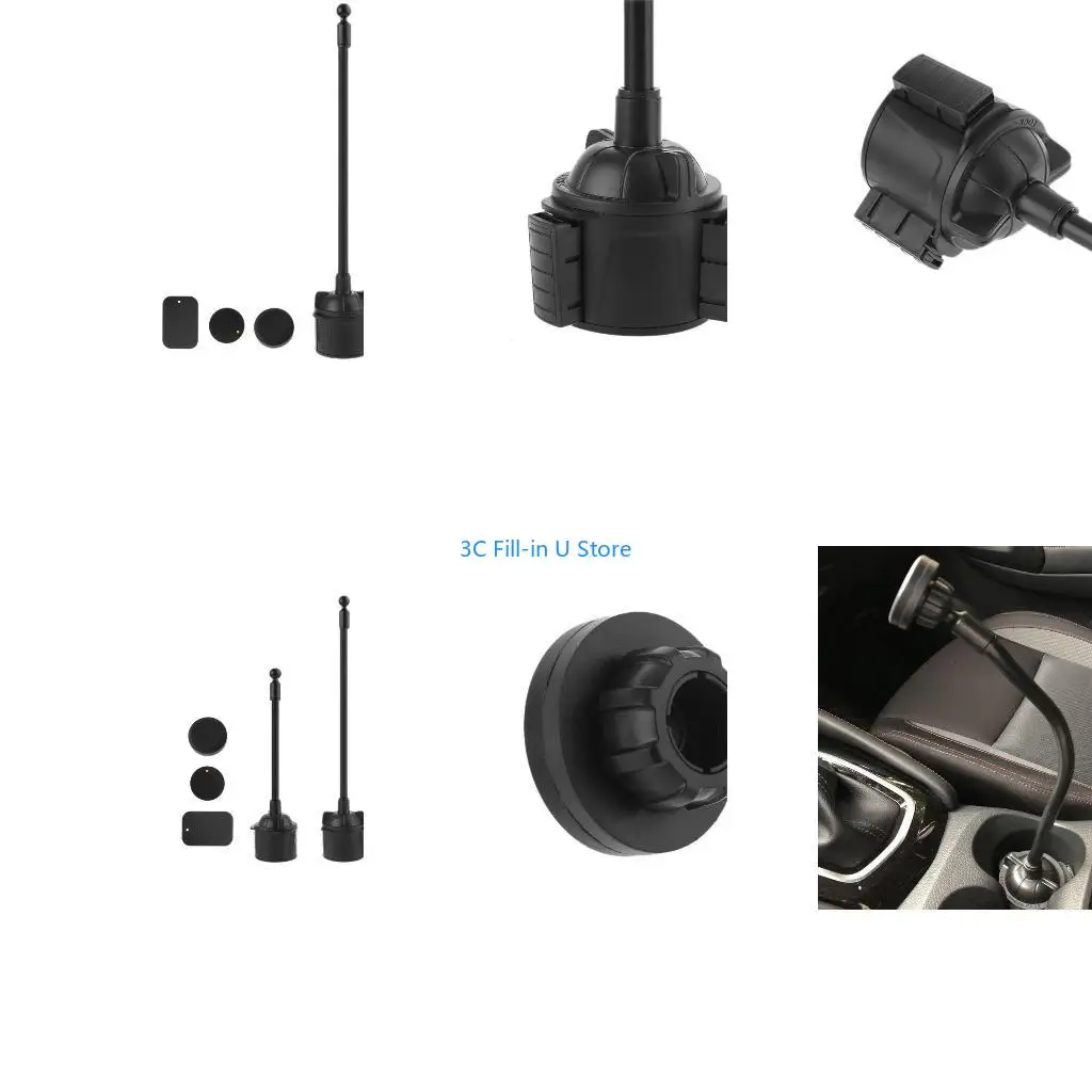 G8TA Adjustable Long Neck Cup Holder Phone Mount for Hold Big Phones Firmly Fit for Phone & All Cell Phones