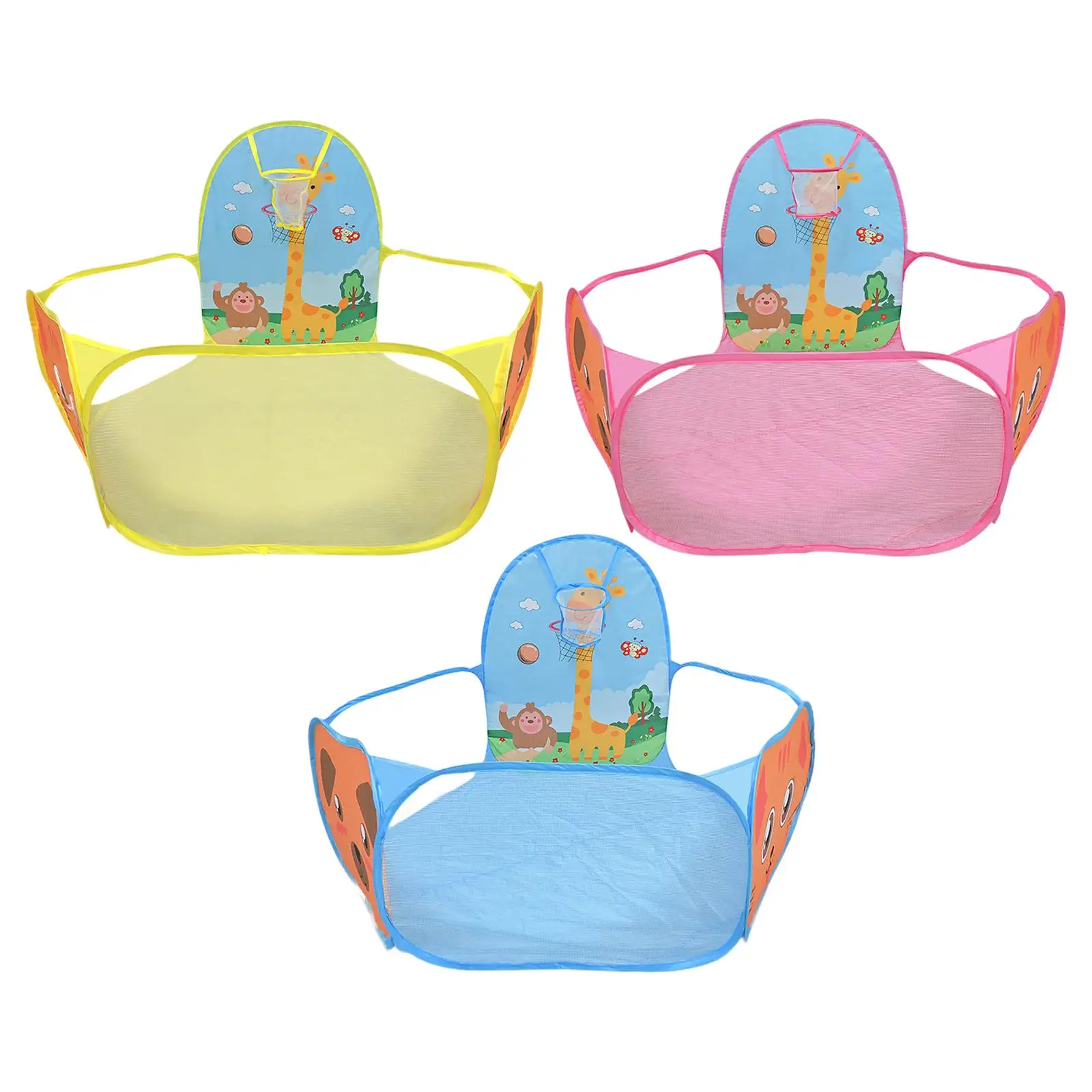 Tenda da gioco per bambini facile da montare Game Play House Child Room Decor con basket