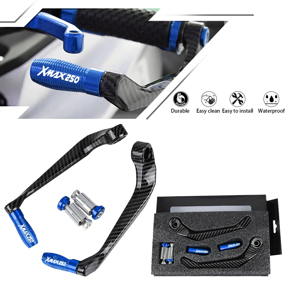 

For YAMAHA XMAX 250 XMAX250 X-MAX 250 X MAX250 All Year Motorcycle Universal Handlebar Grips Guard Brake Clutch Lever Protector