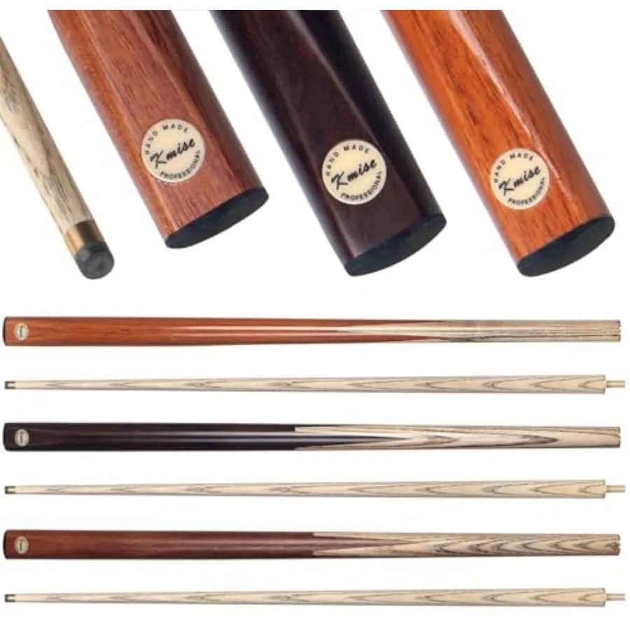 

57 inch Pool Cue, 19oz Cue Stick with 9.5mm Professional Tip, Handcraft, Made of Chacate Preto Wood, Bar or House Use for Men o