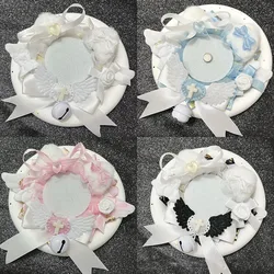 DIY Accessories for Display Pins,Ita Bags Decorations,Badge Rosette Holder Base Tray,Anime Cosplay Crafts