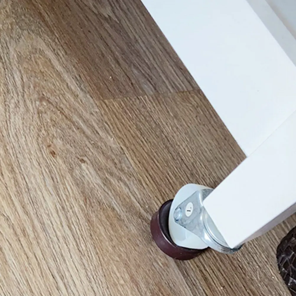 

10Pcs Anti- Furniture Caster Pads Brown 43mm Protect Floors Piano Foot Pads Shockproof Leg Mats for Sofa Bed Chair Table