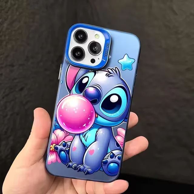 Stitch Naughty Lovely Phone Case For iPhone 16 15 14 13 12 11 Pro Max 7 8 Plus XR XS Max Mini Y2K Anti Fall Kawaii Cover Cartoon - náhled 6