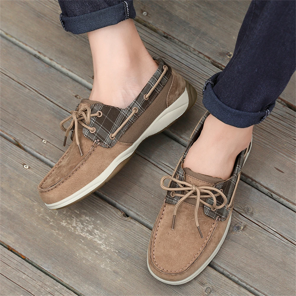 Luxuriöse Boots-Loafer für Herren in Übergröße – hochwertiges PU-Obermaterial, atmungsaktives Futter, weiche Einlegesohlen, rutschfeste Sohle, leicht und bequem – Detail 18