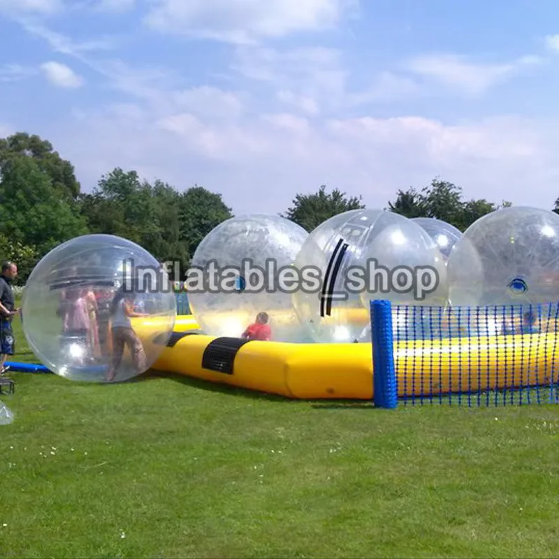 6 ชิ้น + 2 ปั๊มน้ําพองลูกเดิน/น้ํา Zorb Ball