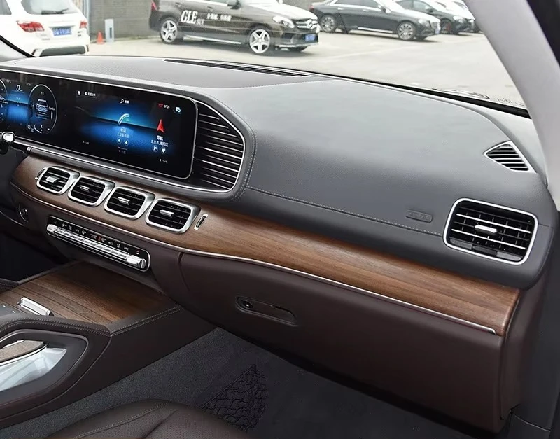 For GLE/GLS Interior Modification Center Console & Door Solid Wood Decoration Walnut Original Parts Old