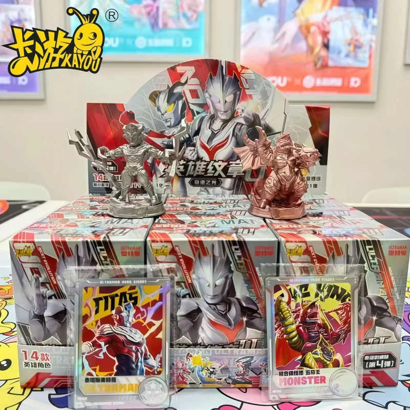 

В наличииkayou, натуральная серия эмблем героя Ультрамена, кукла, печать, коллекционная карта Noa, флэш-карта, аниме, коллекция периферийных устройств, игрушки, подарок