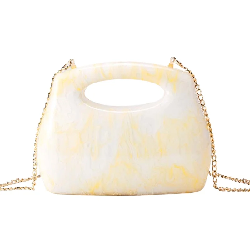 

Акриловая сумка неправильной формы, модная ручная сумка для свадебного ужина, роскошный дизайн, кошелек-клатч для свадебной вечеринки