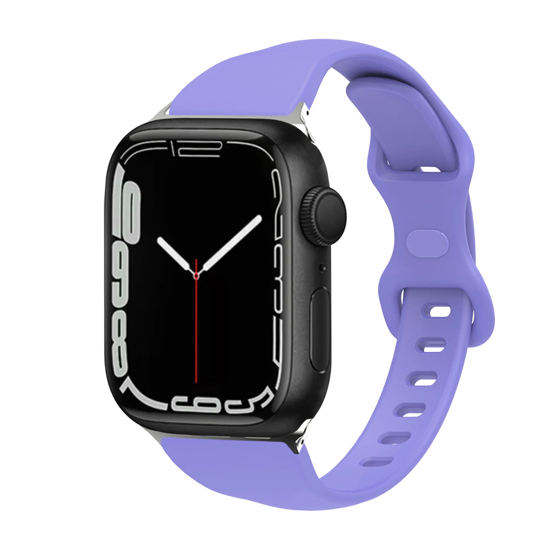 Универсальный силиконовый ремешок для часов 20 мм 22 мм, тонкий быстросъемный водонепроницаемый прочный спортивный ремешок для умных часов Frontier для мужчин и женщин