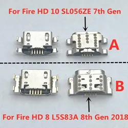 5-100pcs USB Dock Connector Charging Port Plug Charger For Amazon Kindle Fire SL056ZE 7th Gen HD 8 10 L5S83A 8th Gen 2018 HD8