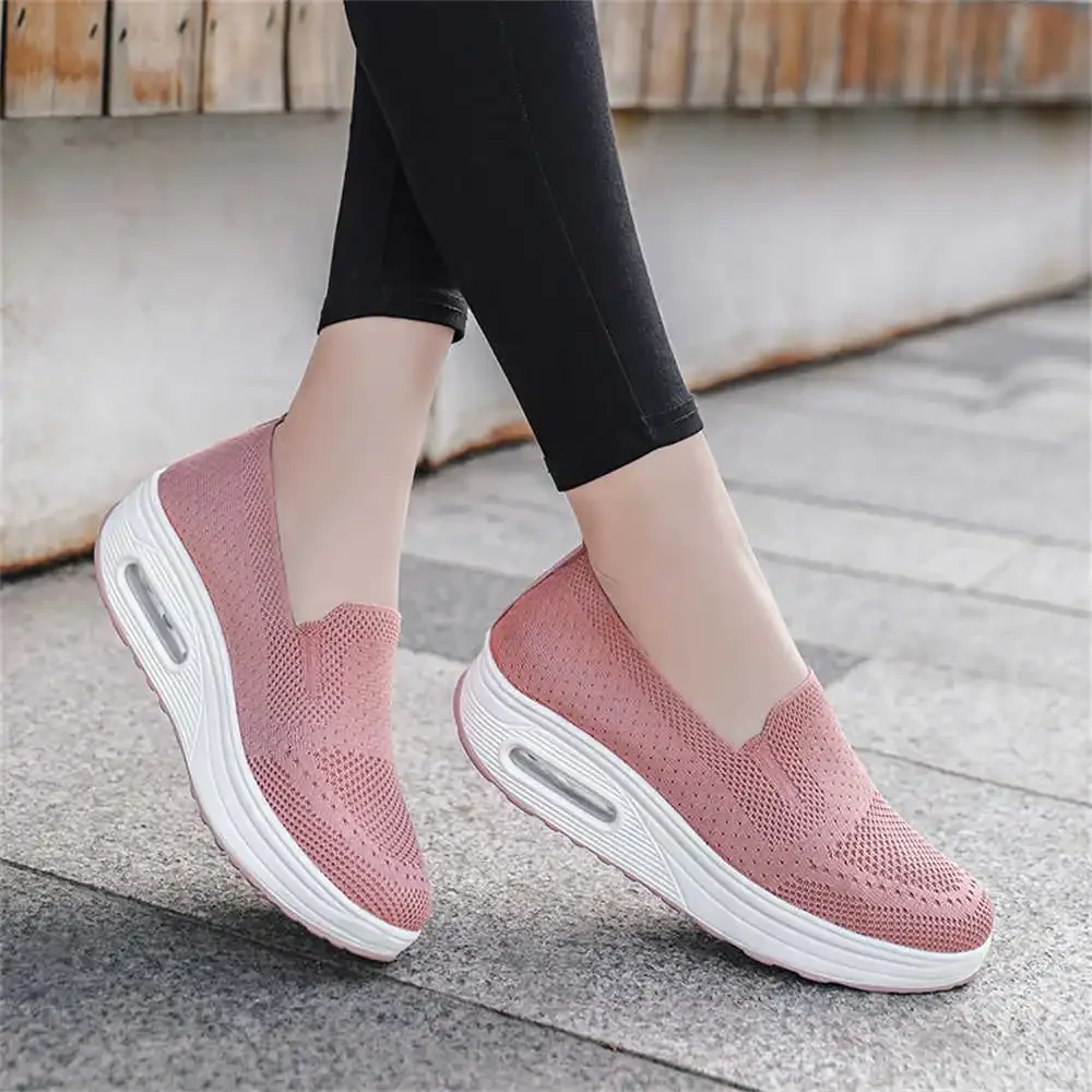 Lazy Wedge Womans Vip Luxury Walking Sneakers Size 46 Size 45 Shoes Sport League Authentic Special Shoos Exercise