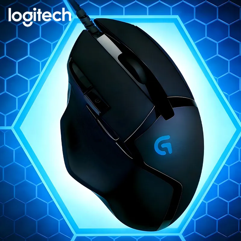 

Игровая мышь Logitech G402, проводная, двухрежимная, бесшумная, для интенсивных игр, с черным покрытием для лучшего игрового опыта