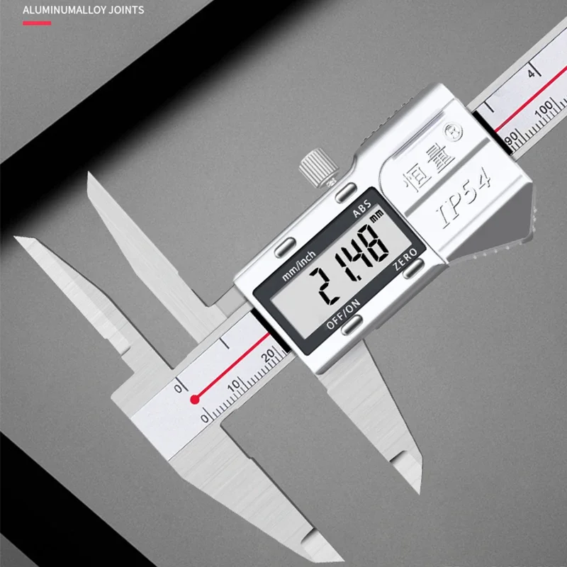 Upper Long Claw Digital Display Vernier Caliper 0-150/200mm Upper Claw Extended Inner Diameter Deep Hole Inner Hole Measurement