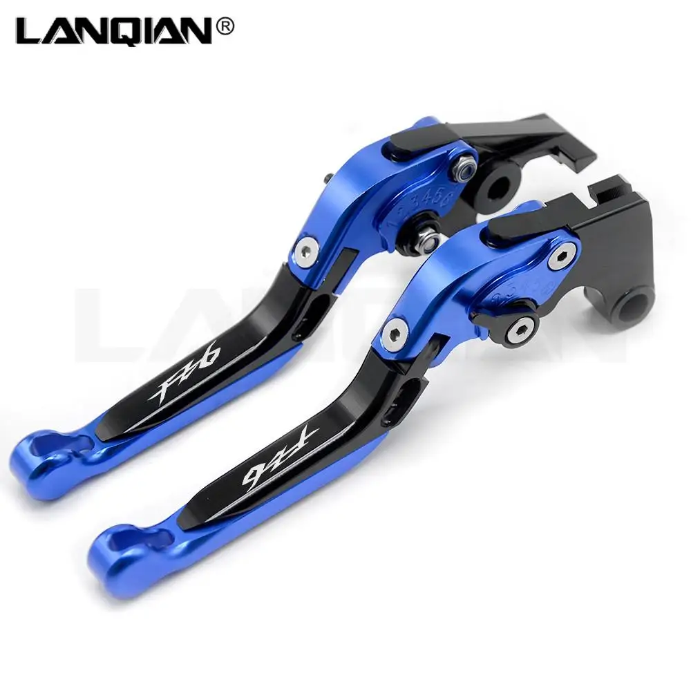 For YAMAHA FZ6 600 FAZER S2 2004-2010 FZ6R 2009-2017 CNC Motorcycle Accessories Adjustable Folding Extendable Brake Clutch Lever - Image 2