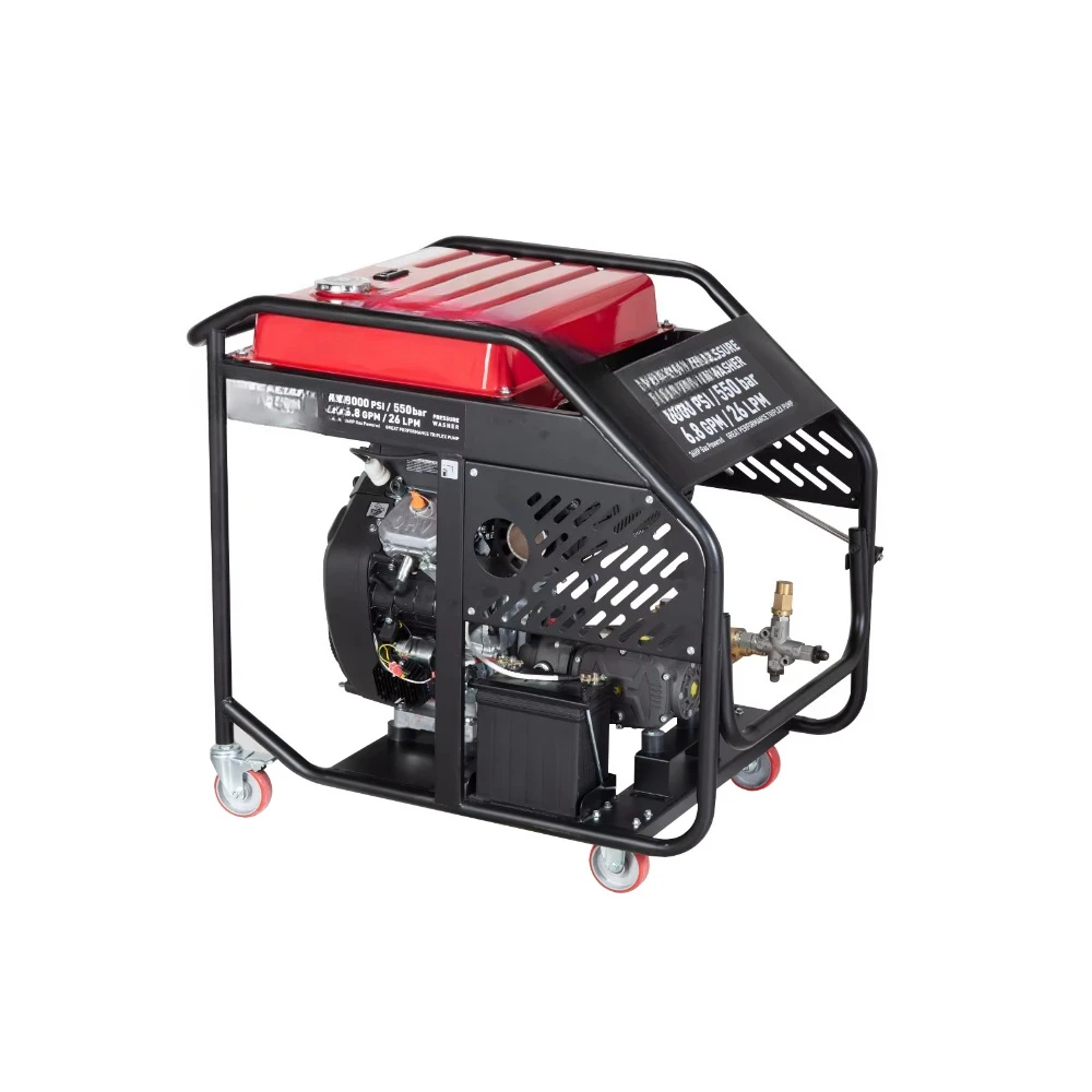 New TOP One Ultra-Powerful 550bar Pressure Washer 8000PSI 999cc 36HP Bike Wash Machine for Optics & Self Use