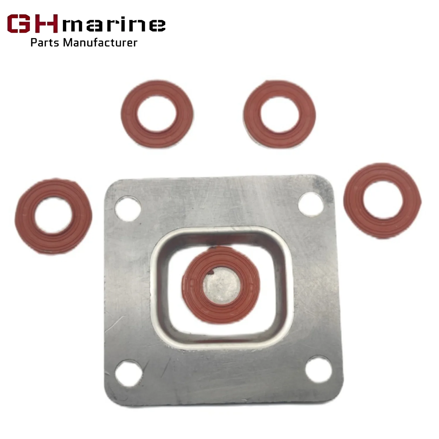 27-864547A02 864547A1 Dry Joint Open Elbow Gasket Fit For MerCruiser 4.3 5.0 5.7 6.2 L 18-0721