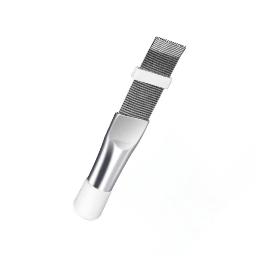 

Stainless Steel For Condenser Fin Comb Tool for Straightening and Cleaning AC Fins Adjustable Density 9.8x5.5x0.1cm