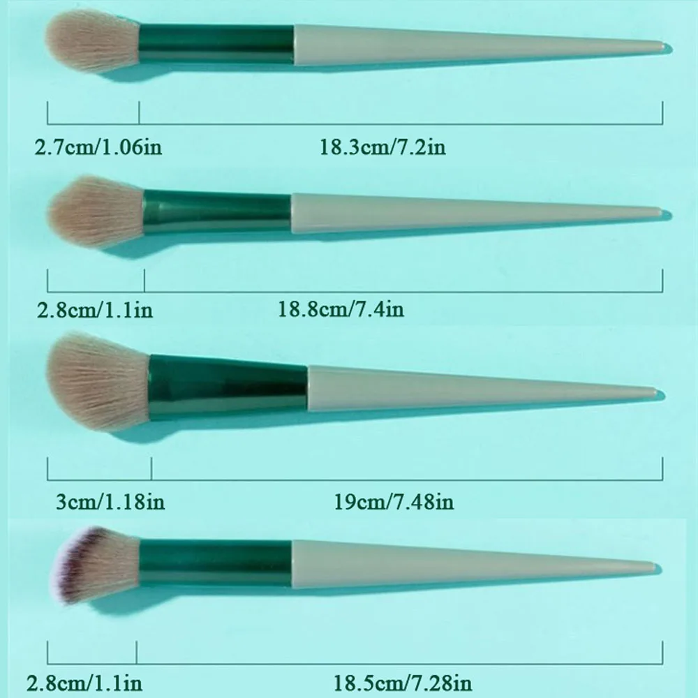 13PCS/Set Professional Makeup Brush Tool Soft Fluffy Hair Loose Powder Brush Portable Eyeshadow Brush Blush Brush Cosmetic Tool