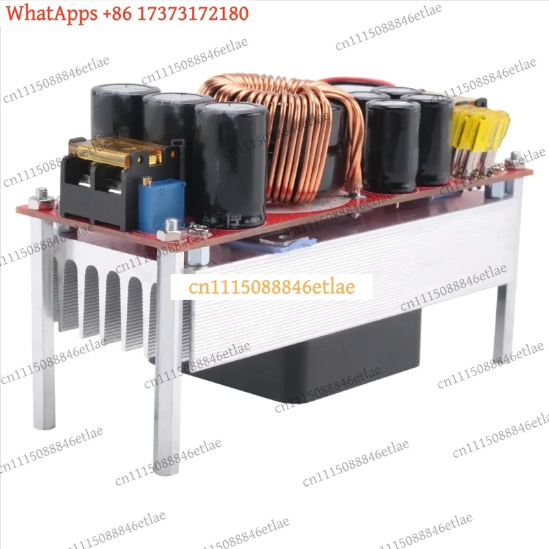 A06K 1800W DC-DC Boost Converter 10V-60V to 12V-90V Step Up Adjustable Voltage Regulator Power Supply Module 40A