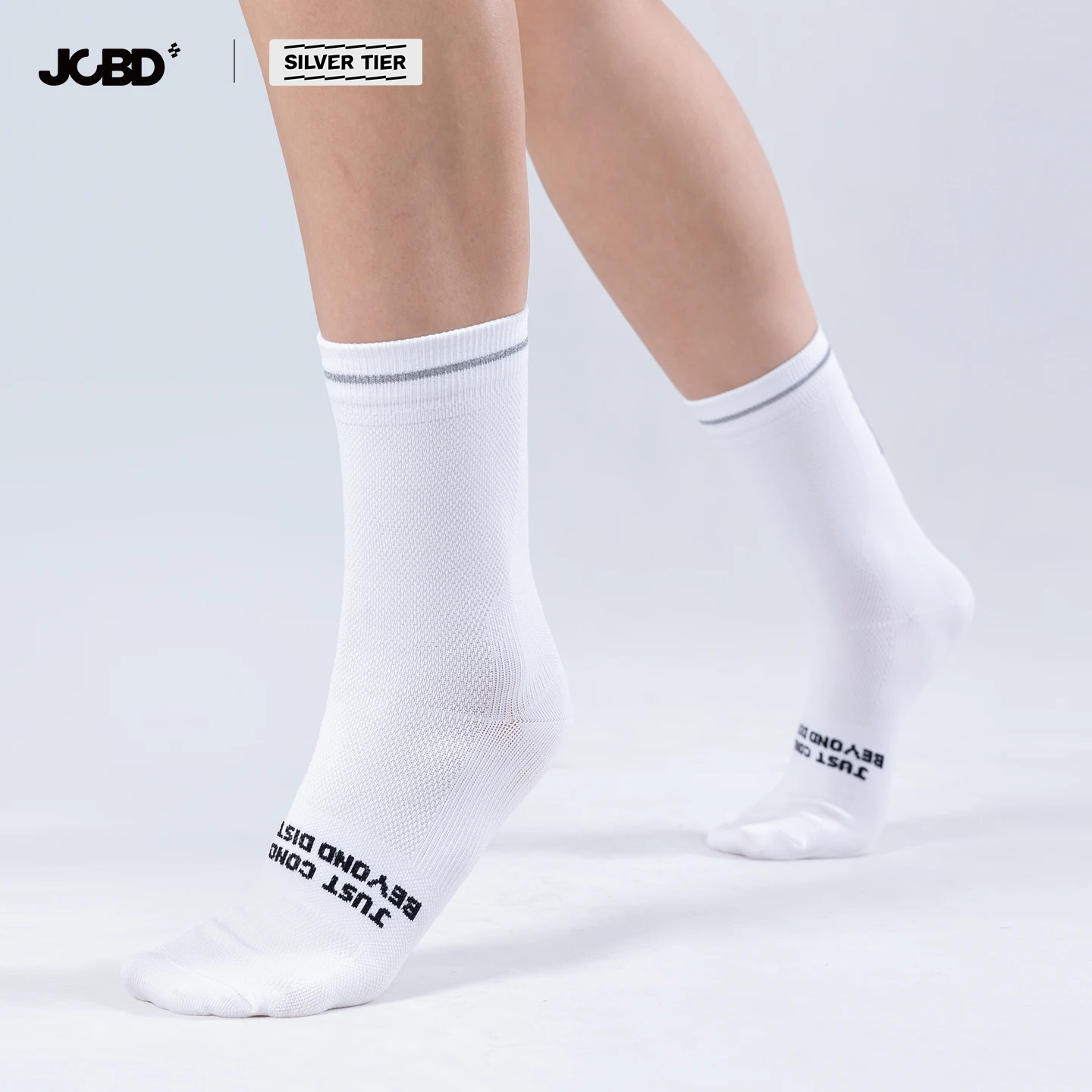 JCBD Cycling Socks Anti Slip Breathable Soft Compression Aero Quick Dry Mesh Profession Bicycle Sports Socks Bike for Women Men