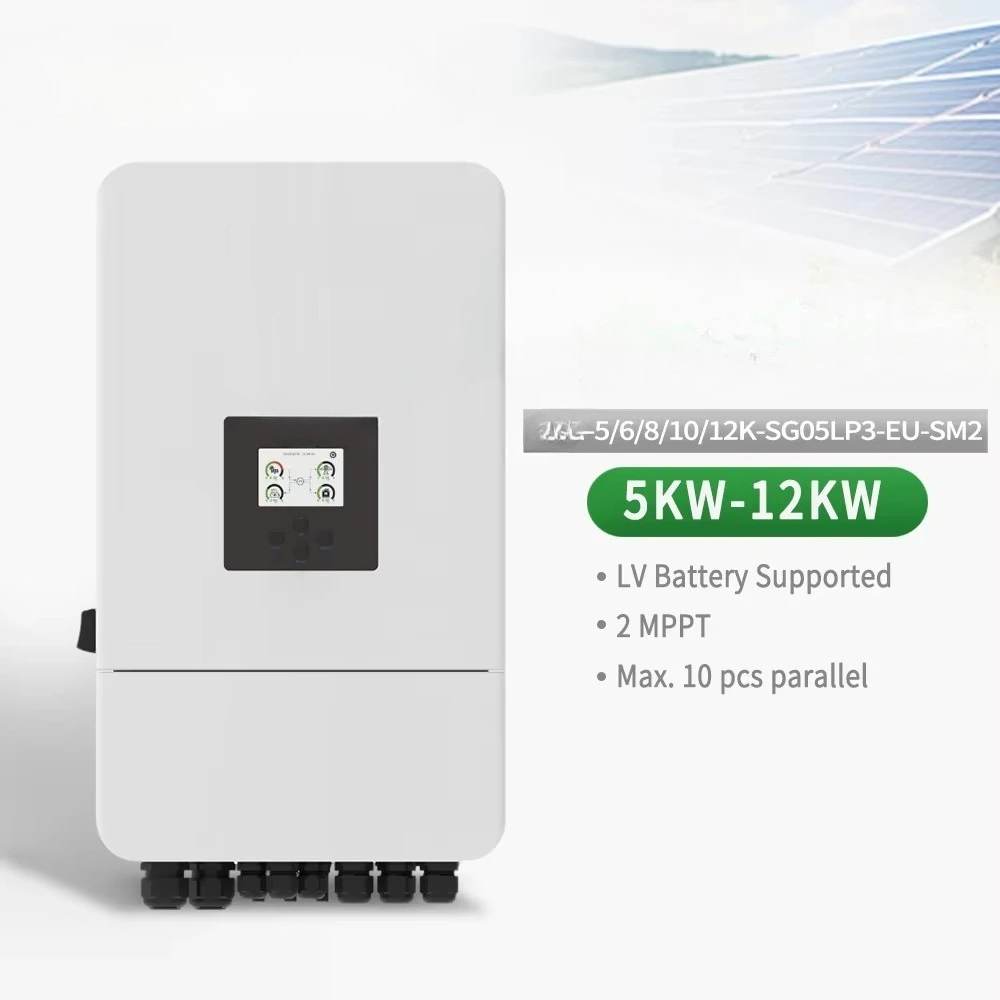 Professional 5kw 10kw 12kw Hybrid Solar Power System with Deye Inverter and Long Life Lithium Battery for Off Grid Home Use