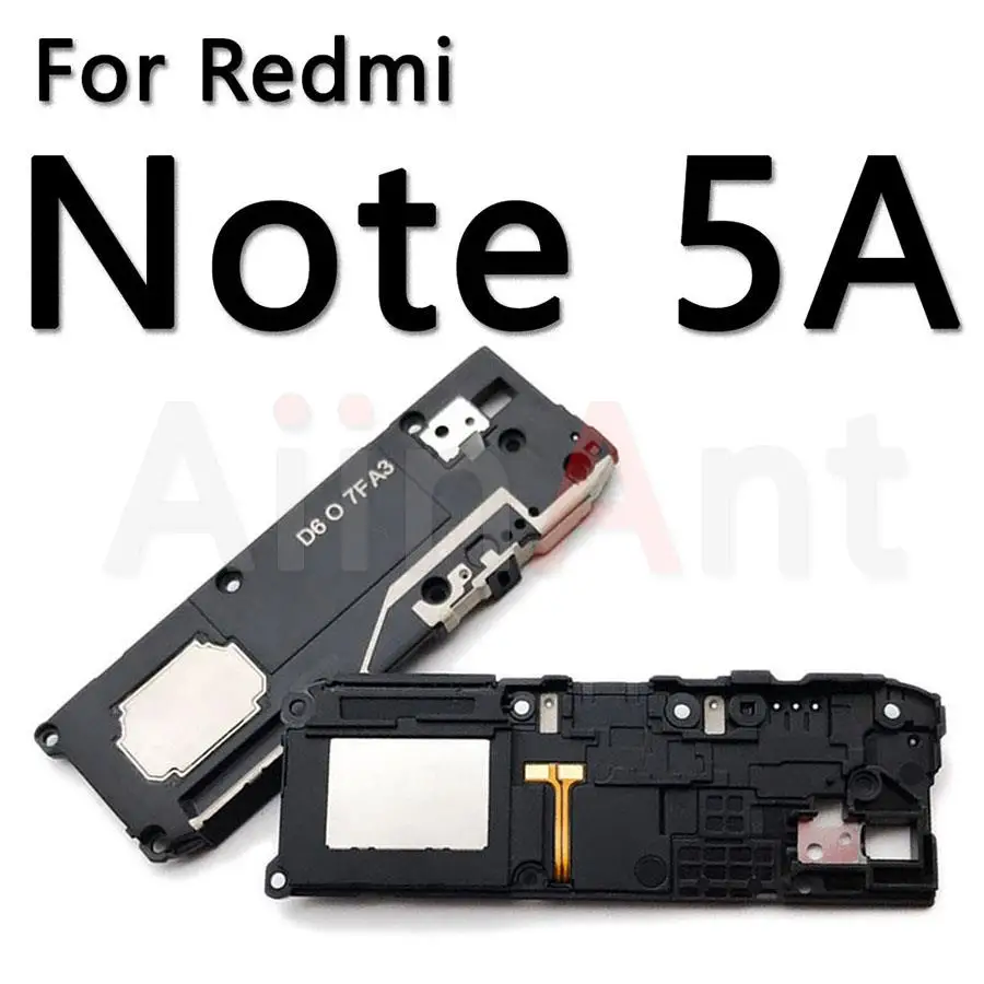 Aiinant Bottom Loudspeaker Sound Ringer Loud Speaker Flex Cable For Xiaomi Redmi Note 4 5 6 4X 5A 6A Pro Global