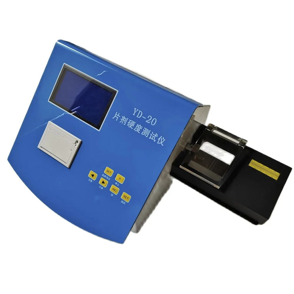 YD-20 Intelligent Tablet Hardness Tester Solid Preparations Hardness Meter Measurement Range 10~200N