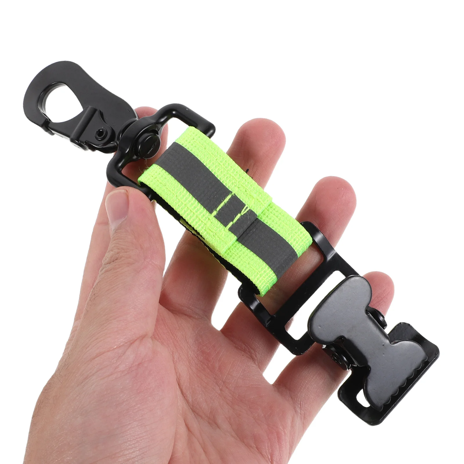 مشبك قفاز رجال الإطفاء عاكس للضوء وحزام من النايلون عالي التحمل وحامل أمان لقفازات الحريق في حالات الطوارئ ملحقات تروس الاحتفاظ #1