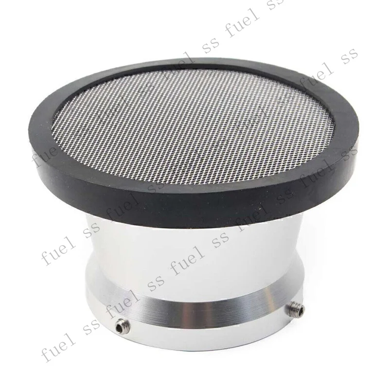 S+  Silver 50mm Carburetor Air Filter Horn Cup w/ Net Funnel Velocity Stacks for PWK