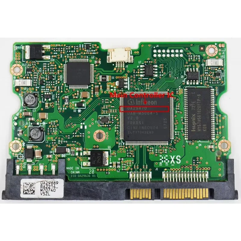 

Печатная плата для жесткого диска Hitachi: 110 0A29636 01 220 0A29636 01 IC: 0A29470/наклейки: 0A29689