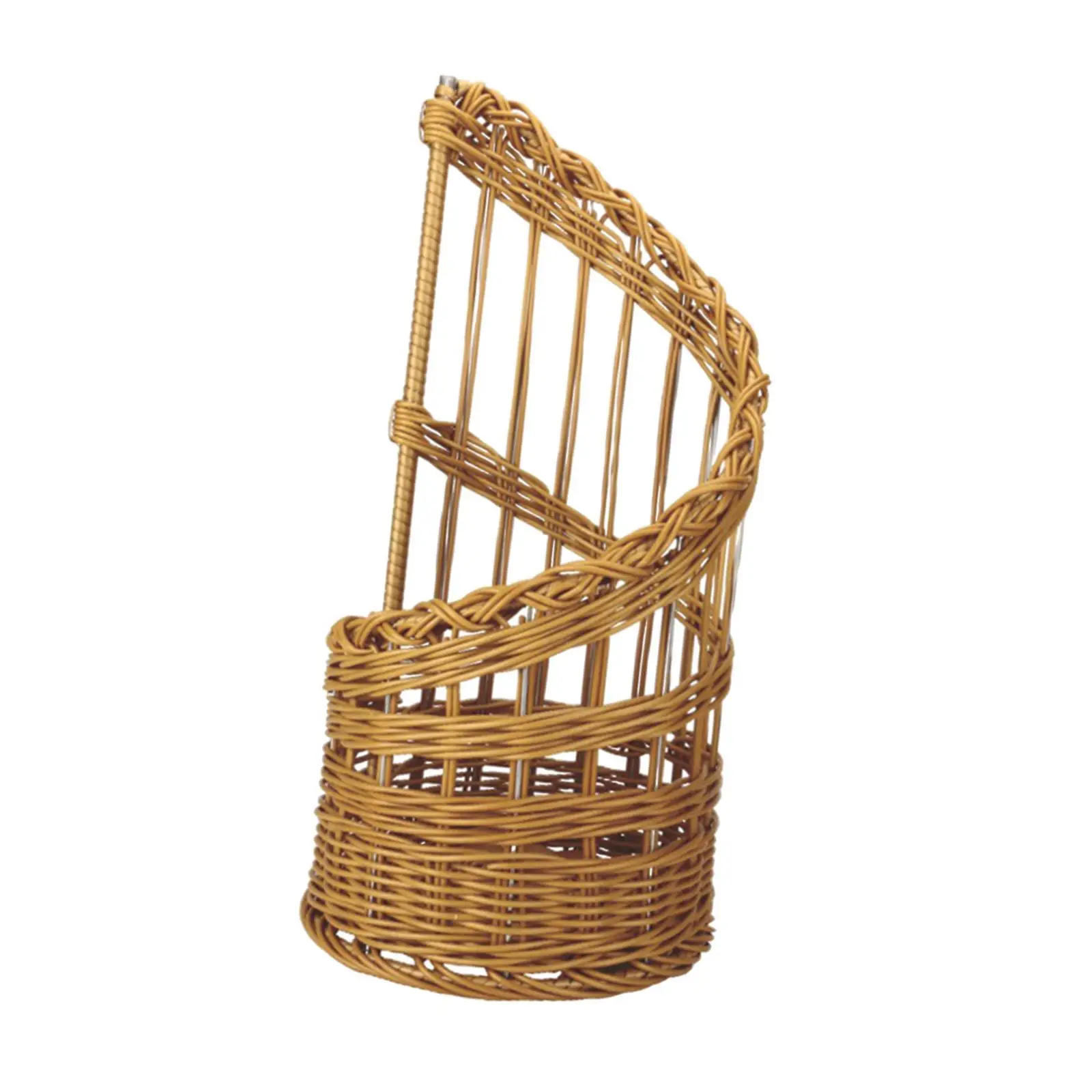 Fruit Vegetables Sundries Storage Basket Woven Multipurpose Wicker Bread Basket for Countertop Kitchen Party Tabletop Decoration