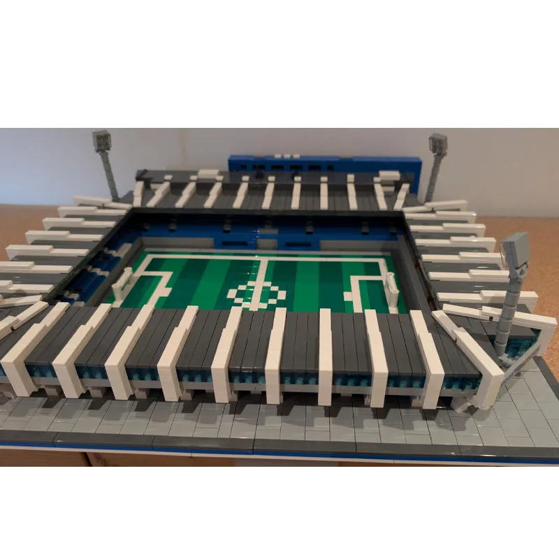 

MOC-175911 New Classic Football Stadium Building Block Model 3639 Parts for Boys' and Children's Birthday and Christmas Toy