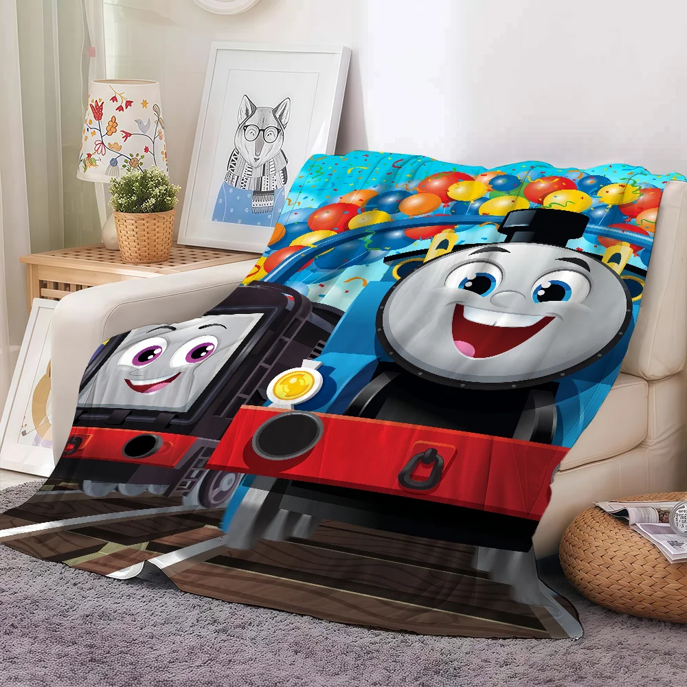 

Cartoon T-Thomas and F-Friends Blanket Soft and Skin Friendly For Couch Bed Napping Bedspread All Seasons Comforter